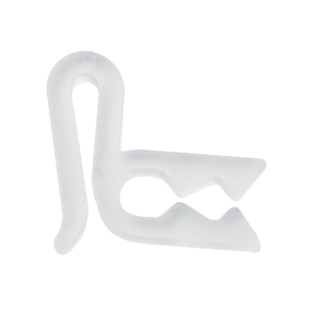 slide 1 of 1, Simple Living Solutions Universal Light Clips - White, 100 ct