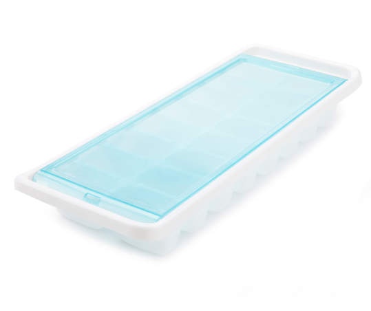 slide 1 of 1, Ice Cube Tray with Cover, 5 in