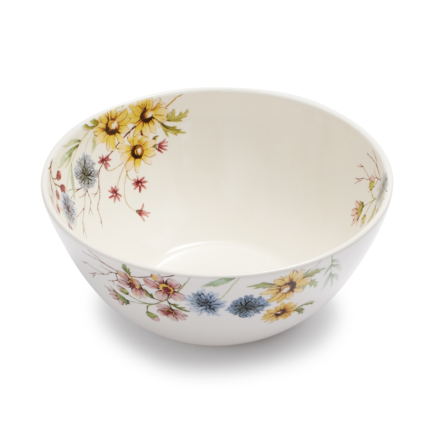 slide 1 of 1, Sur La Table Wildflower Serving Bowl, 1 ct