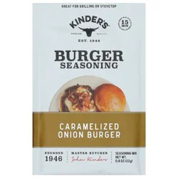 Kinder's Caramelized Onion Burger - 0.8 OZ