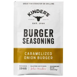 Kinder's Caramelized Onion Blend Seasoning Mix 0.8 oz