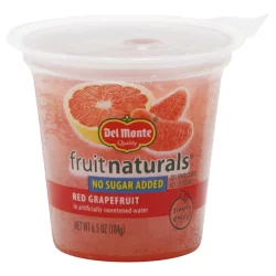 Del Monte Fruit Naturals No Sugar Added Red Grapefruit Fruit Cup