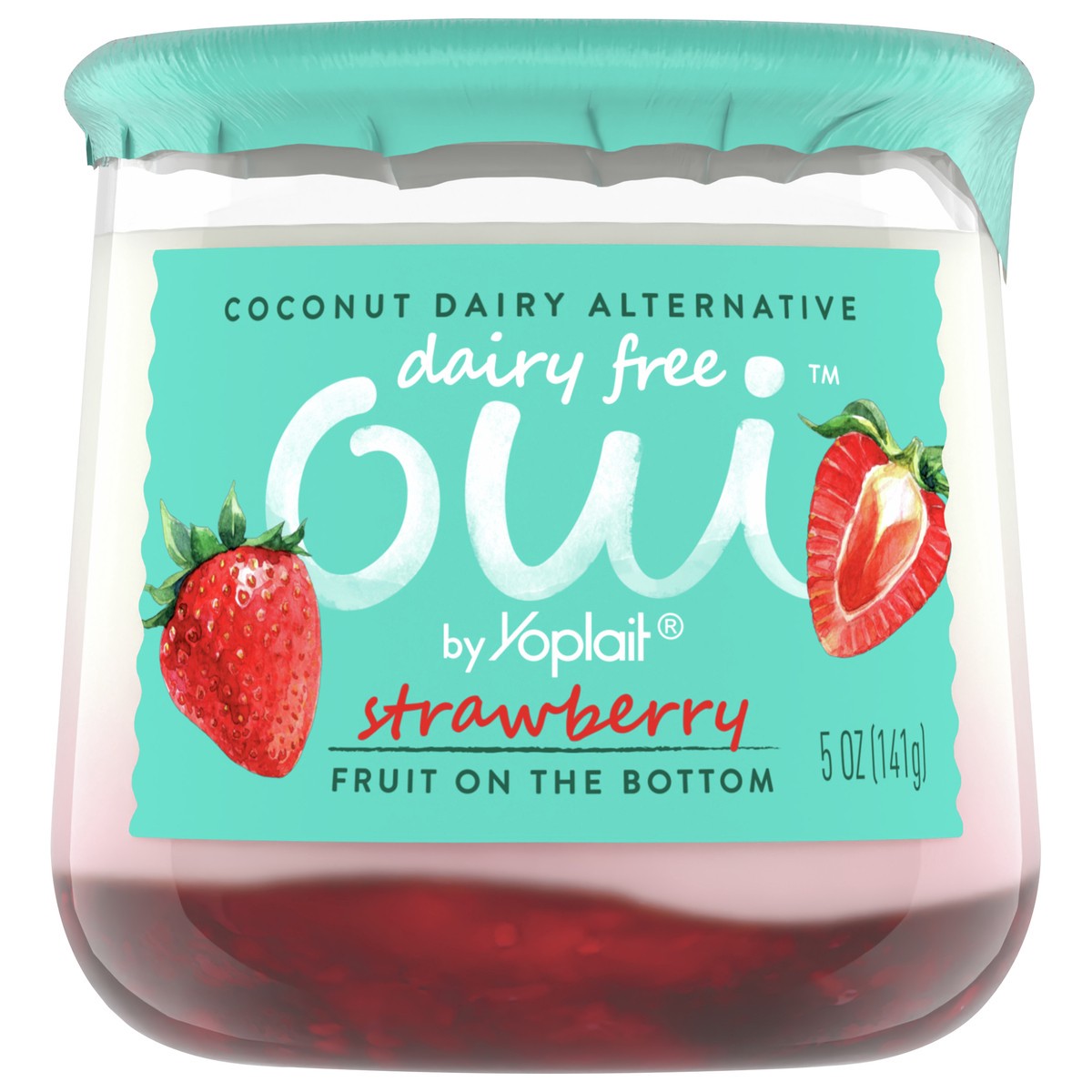 slide 1 of 83, Oui Dairy-Free Strawberry - 5oz, 5 oz