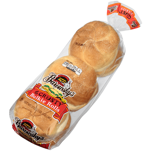 slide 3 of 7, Barowskys Barowsky's Crusty Bulkie Rolls, 17 oz