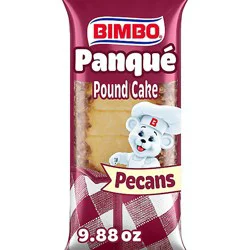 Bimbo Panque Con Nuez Pound Cake With Pecans - 8.8 Oz