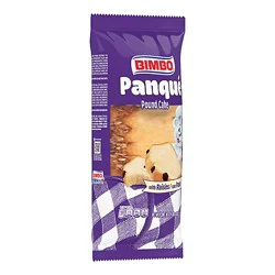 Bimbo Panque Con Pasas Plain Pound Cake With Raisins - 9.88 Oz