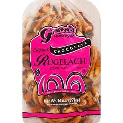 Greens Chocolate Rugelach - 14 Oz