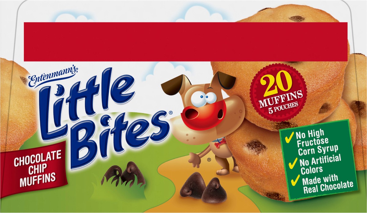 slide 2 of 13, Entenmann's Little Bites Chocolate Chip Mini Muffins - 8.25 Oz, 8.25 oz