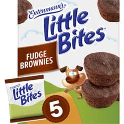Entenmann's Little Bites Chocolate Fudge Mini Brownies - 9.75 Oz