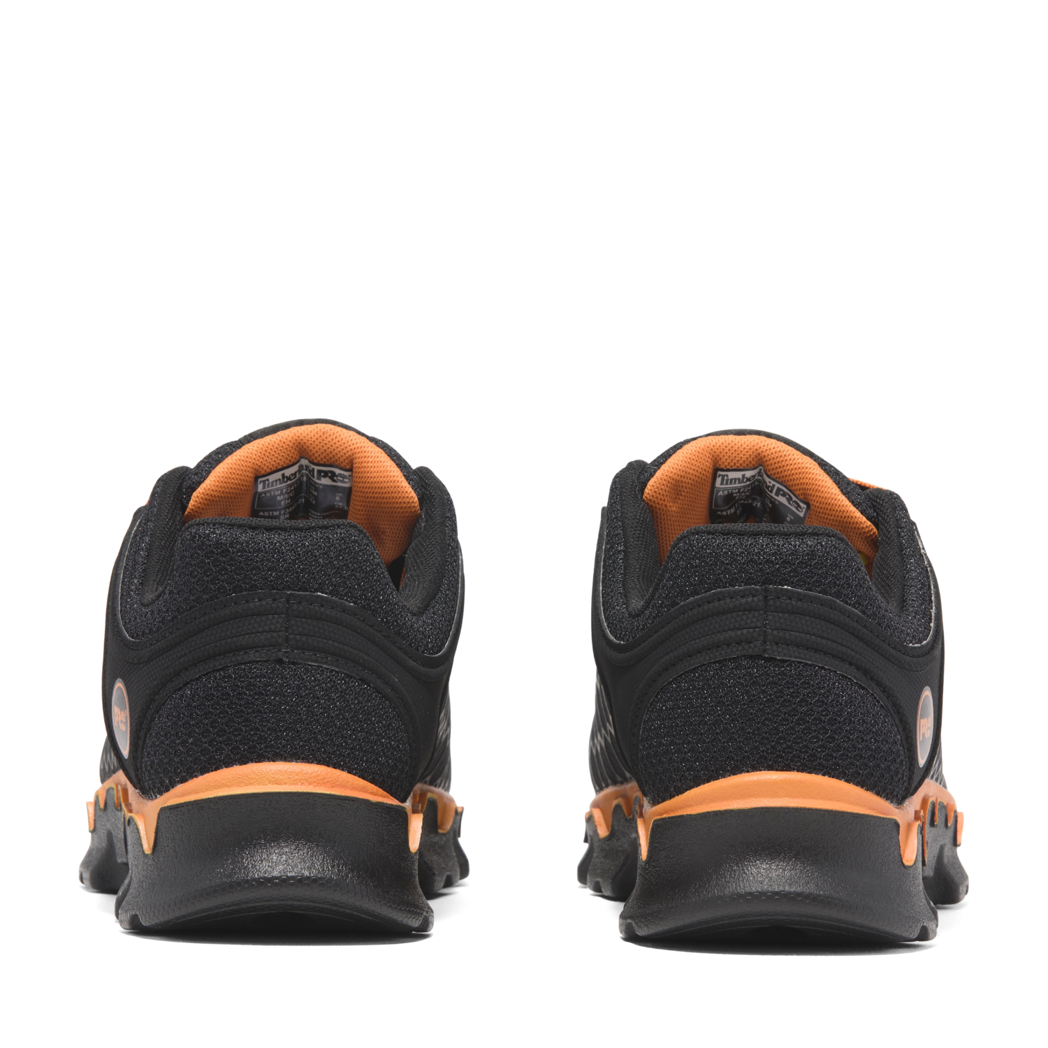 slide 2 of 5, Timberland Pro Men's Powertrain Sport Athletic, Black/orange, Size 10.5m, 1 ct