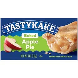 Tastykake Baked Apple Pie Individually Wrapped Apple Snack Pie Fruit Pie 4 Oz