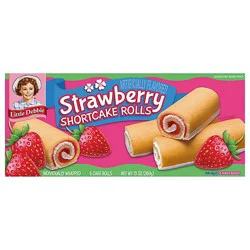 Little Debbie Rolls Shortcake Strawberry - 6 Count