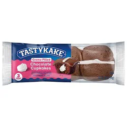 Tastykake Cupcakes Chocolate Cream - 3.5 Oz
