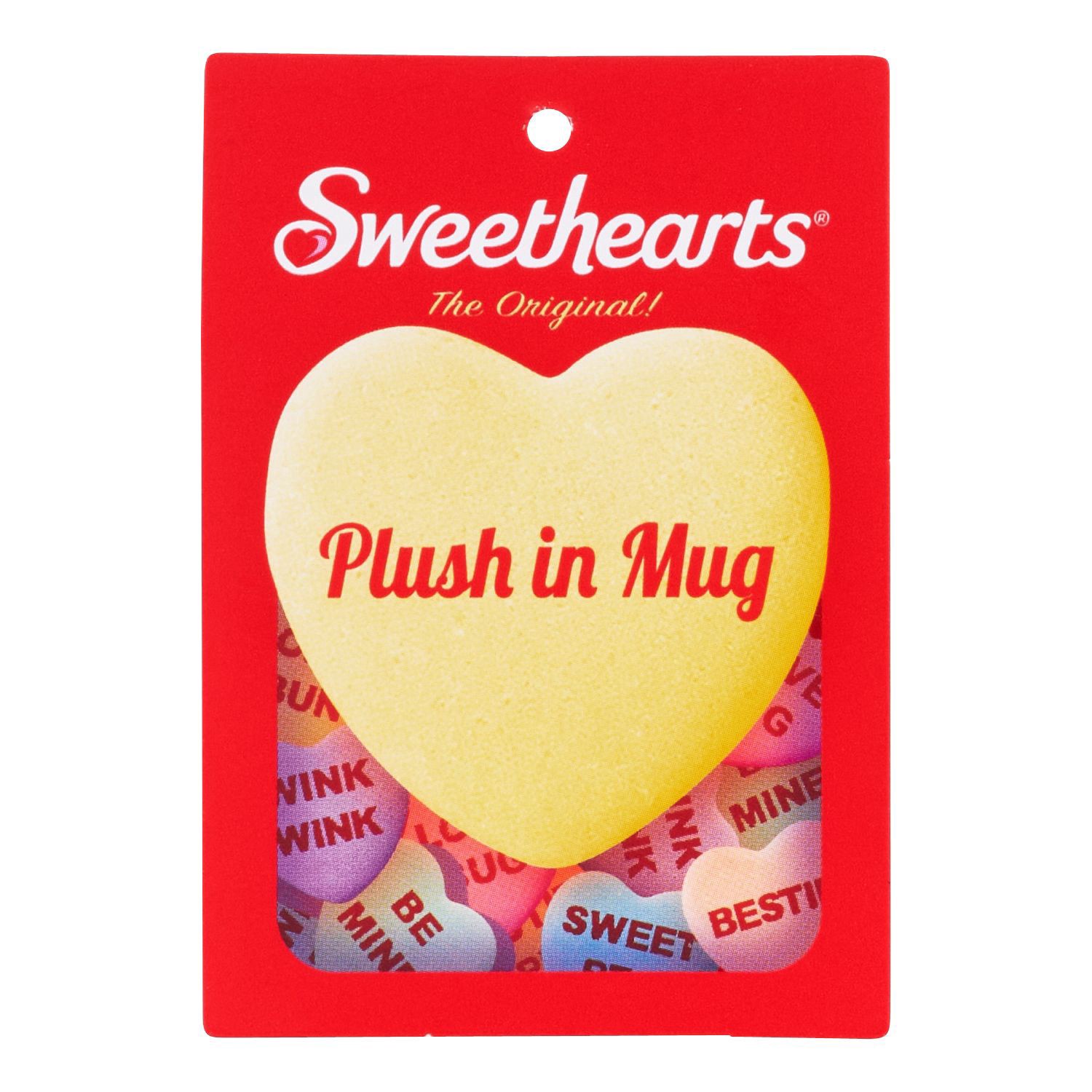 slide 5 of 10, Sweethearts® The Original! Teddy Bear Plush In Mug, Assorted Colors, 14 Oz, 1 ct