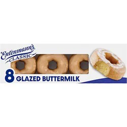 Entenmann's Glazed Buttermilk Donuts - 18 Oz