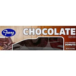 Franz Donuts Old Fashion Chocolate 6 Count - 12 Oz