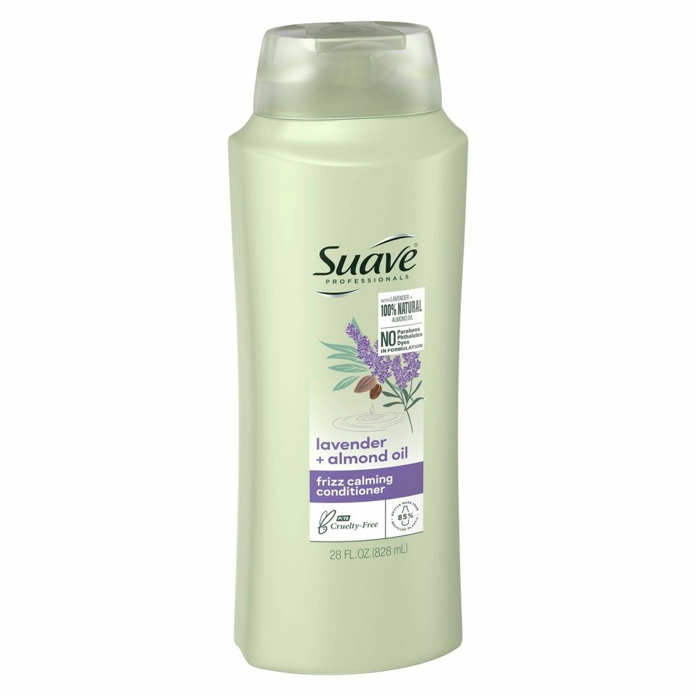 slide 4 of 4, Suave Female Professionals Lavender Almond Oil Conditioner, 28 fl oz