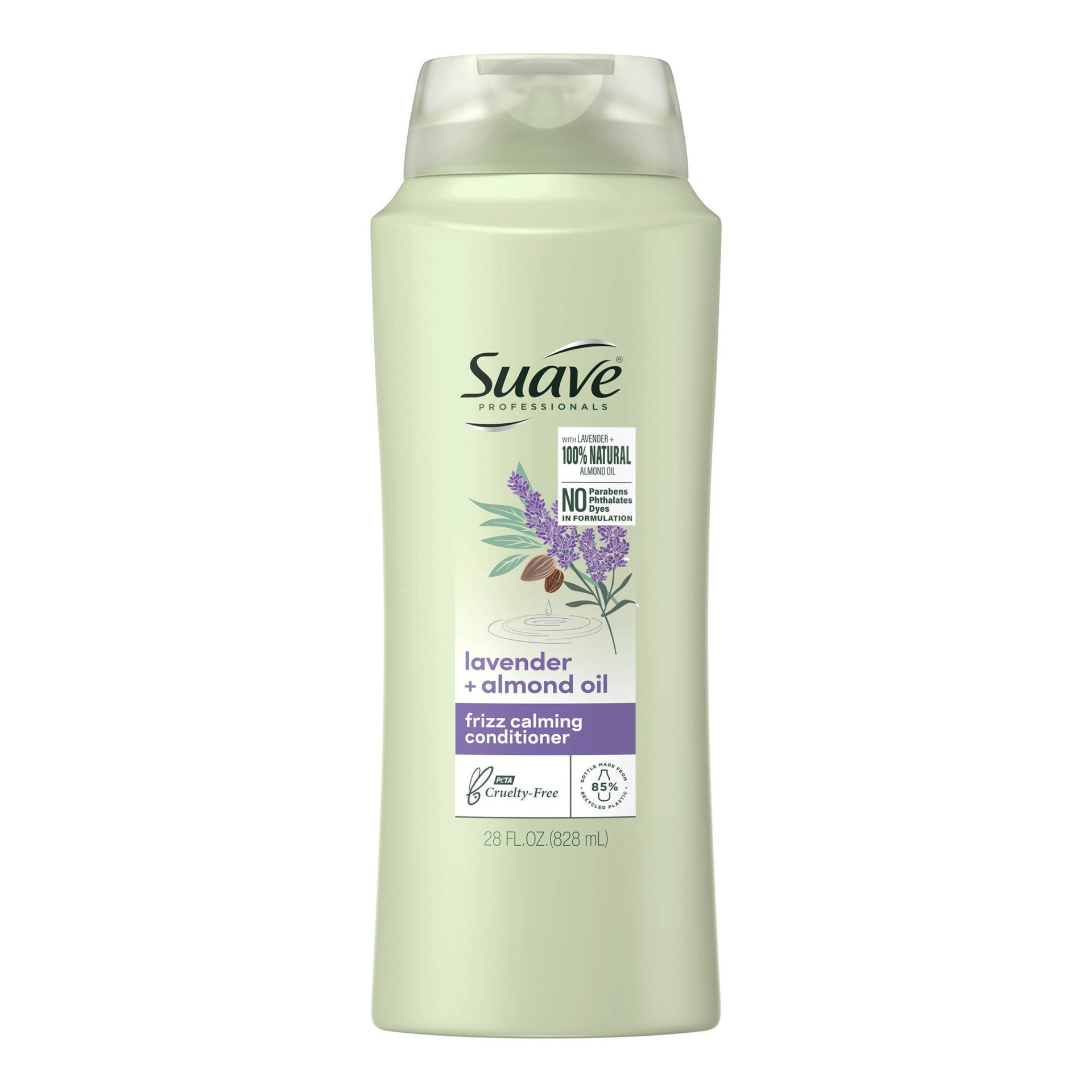 slide 1 of 4, Suave Female Professionals Lavender Almond Oil Conditioner, 28 fl oz