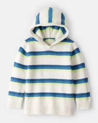 Carters Boys Hooded Sweater - Cream White 14