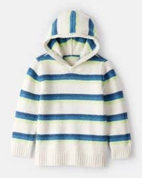 Carters Boys Hooded Sweater - Cream White 14