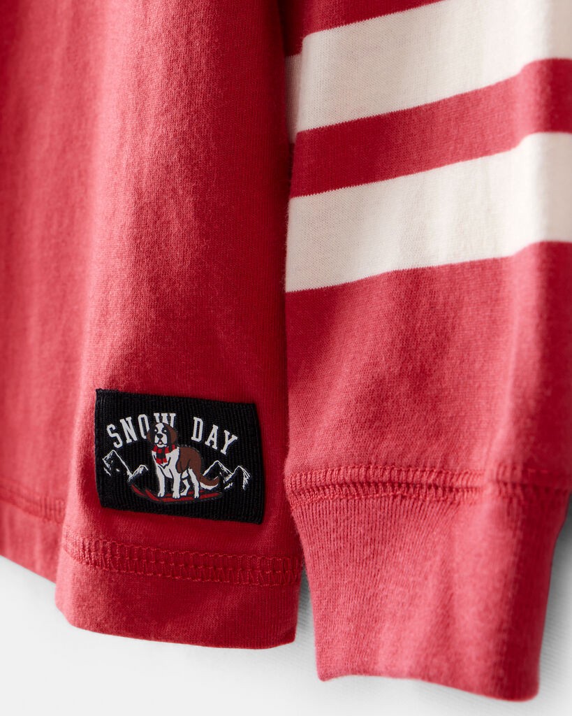 slide 3 of 3, Carter's Toddler Boy Hooded Top - Red Red 3T, 1 ct