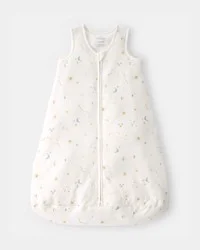 Carters Baby Constellation 2-Way Zip PurelySoft Wearable Blanket - Cream White L