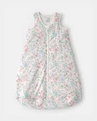 Carters Baby Girl Butterfly Garden 2-Way Zip PurelySoft Wearable Blanket Multi M