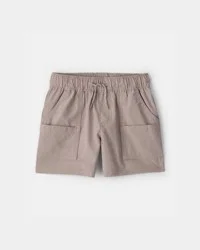 Oshkosh Toddler Boy Woven Pocket Shorts - Taupe Taupe 3T