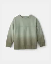 Carters Boys Ombre French Terry Pullover Sweatshirt - Green Green 8