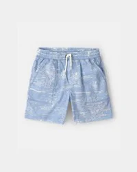 Carters Boys Tropical Beach Knit Shorts - Blue Blue 6