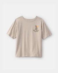 Oshkosh Boys Key West Graphic Tee - Beige Beige 4
