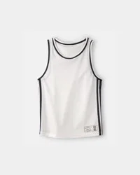 Oshkosh Boys Active Mesh Tank - White White 4