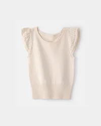 Carter's Girls Sweater Top - Cream - 12 Months