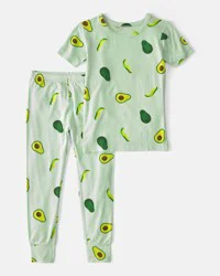 Baby Avocado PurelySoft 2-Piece Pajama Set - Green - 24M