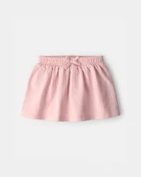 Carters Toddler Girl Seersucker Skort - Pink Pink 2T