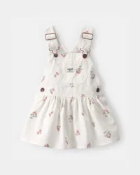 Oshkosh Baby Girl Strawberry Skirtall - White White 3M
