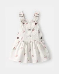 Oshkosh Baby Girl Strawberry Skirtall - White White 3M