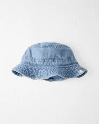 Littleplanet Baby Organic Cotton Chambray Bucket Hat Chambray 1224
