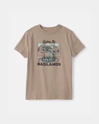 Carters Boys Badlands Snake Graphic Tee - Brown Brown S