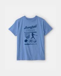 Carters Boys Baseball Champions Graphic Tee - Blue Blue L