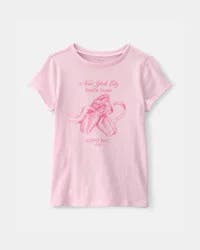 Carters Girls Ballet Graphic Tee - Pink Pink XS