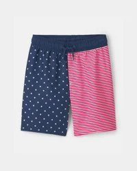 Carters Boys American Flag Swim Trunks - Red/White/Blue Red/White/Blue 14