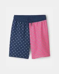 Carters Boys American Flag Swim Trunks - Red/White/Blue Red/White/Blue 14