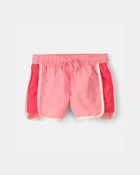Carters Toddler Girl Colorblock Active Shorts - Pink Pink 5T