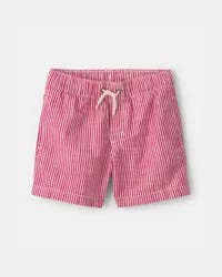 Oshkosh Toddler Boy Hickory Stripe Shorts - Red/Ivory Red/Ivory 2T