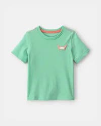 Carters Baby Boy Crab Graphic Tee - Green Green 24M