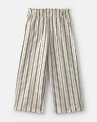Carters Girls Striped Pants - Black/Ivory Black/Ivory 4