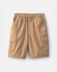 Oshkosh Boys Cargo Shorts - Brown Brown 10