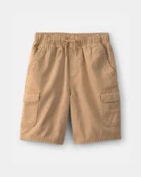 Oshkosh Boys Cargo Shorts - Brown Brown 5