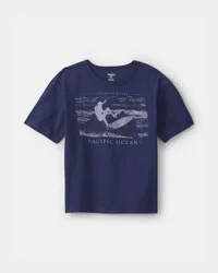 Oshkosh Boys Surfing Graphic Tee - Navy Navy 8